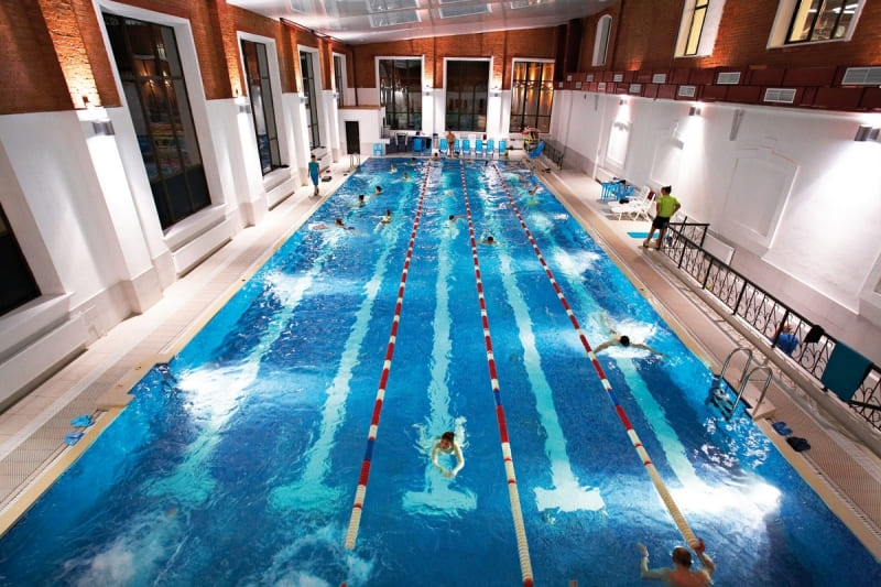 Вентиляция и осушение воздуха в плавательных бассейнах фитнес центров