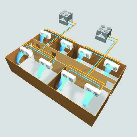 Централизованное холодоснабжение с агрегатами J&E Hall
